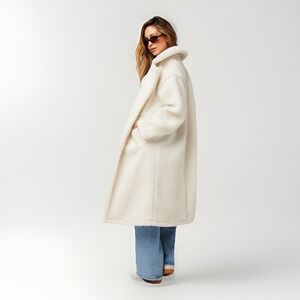 Fabletics Cream Trench Coat- RARE